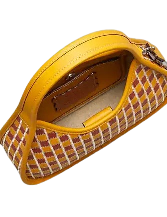 Coach Ergo Bag In Checkerboard Upcrafted Leather
