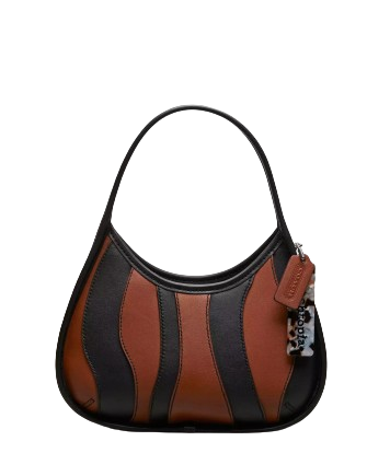 Coach Ergo Bag In Wavy Stripe Upcrafted Leather