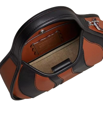 Coach Ergo Bag In Wavy Stripe Upcrafted Leather