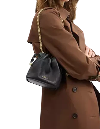 Coach Faye Mini Drawstring Bag With Quilting