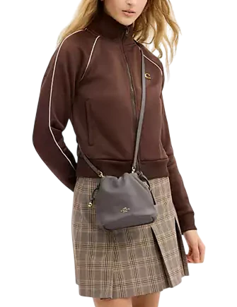 Coach Faye Mini Drawstring Bag With Quilting