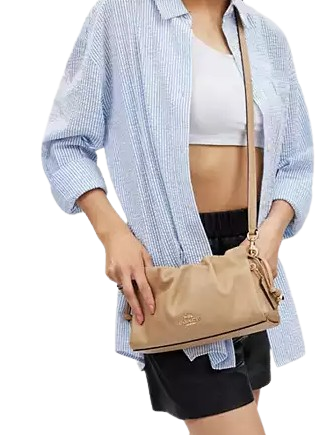 Coach Faye Shoulder Bag With Ruching