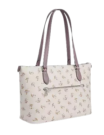 Coach Gallery Tote Bag With Floral Print