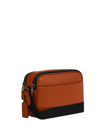 Coach Graham Crossbody Bag With Varsity Motif