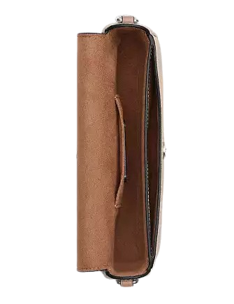 Coach Hailey Flap Bag In Signature Canvas