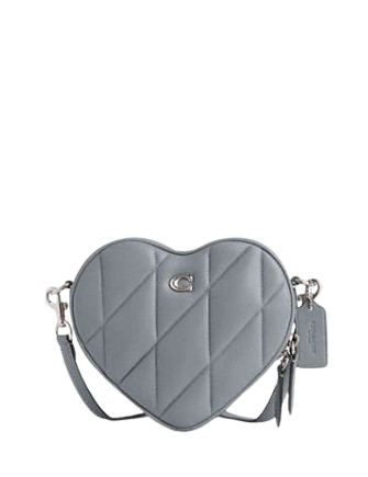 Coach Heart Crossbody Bag With Quilting