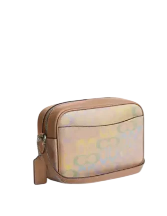 Coach Jamie Camera Bag In Rainbow Signature Canvas