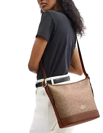 Coach Jude Duffle Bag In Signature Canvas