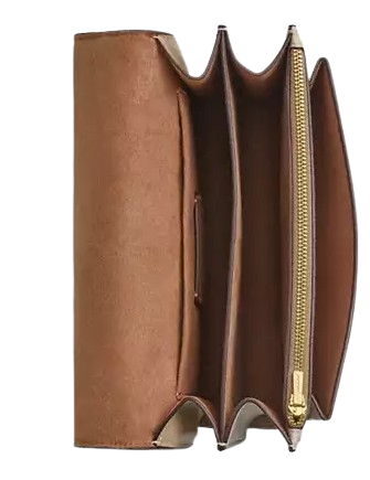 Coach Klare Crossbody Bag In Signature Canvas With Lips Print