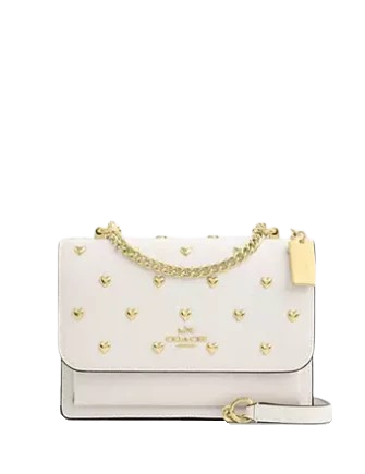 Coach Klare Crossbody Bag With Heart Rivets