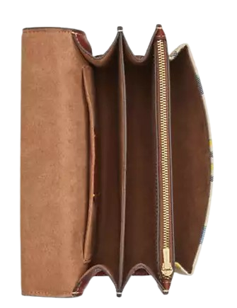 Coach Klare Crossbody Bag With Plaid Print