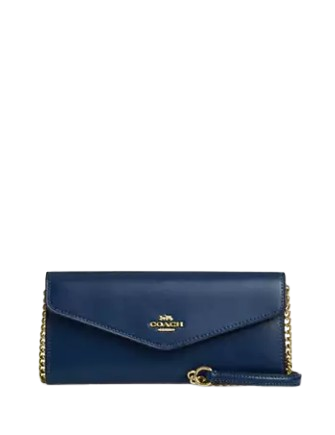 Coach Klare Wallet With Chain