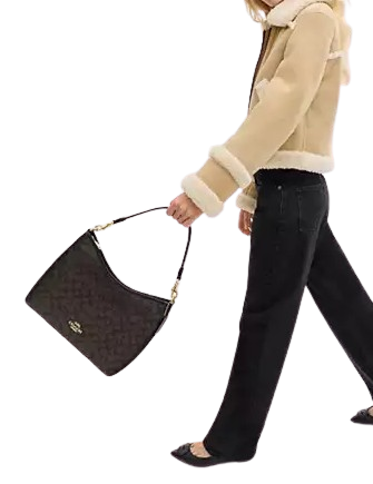Coach Laurel Shoulder Bag In Signature Canvas