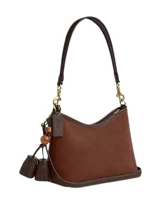 Coach Laurel Small Shoulder Bag With Tassels