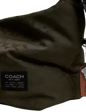Coach Leo Crossbody In Signature Nylon