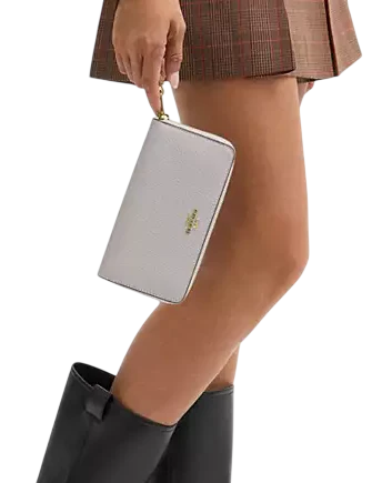 Coach Long Zip Around Wallet
