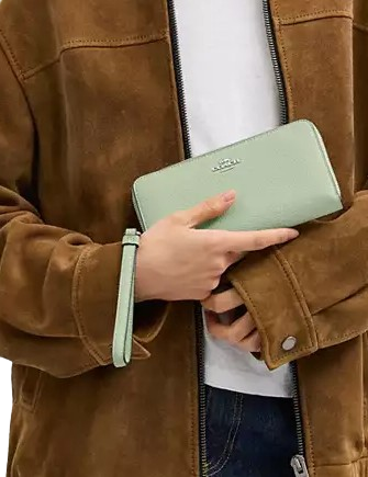 Coach Long Zip Around Wallet