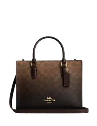 Coach Maggie Small Tote Bag In Ombre Signature Canvas