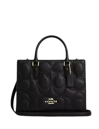 Coach Maggie Small Tote Bag In Signature Leather