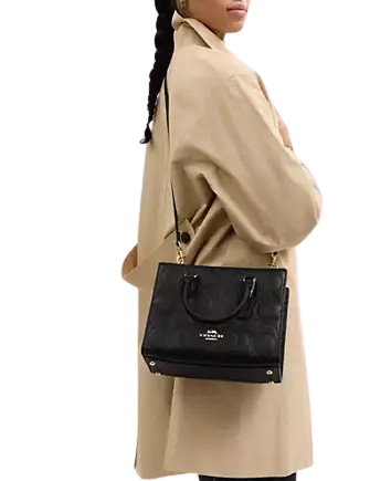Coach Maggie Small Tote Bag In Signature Leather