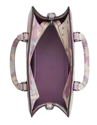Coach Maggie Small Tote Bag With Floral Print
