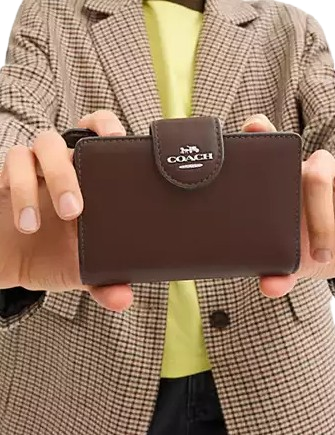 Coach Medium Corner Zip Wallet
