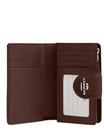 Coach Medium Corner Zip Wallet