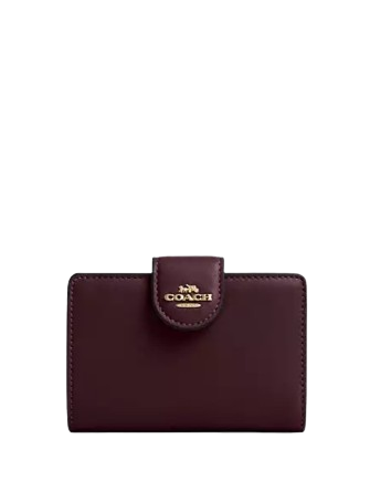Coach Medium Corner Zip Wallet