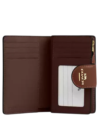 Coach Medium Corner Zip Wallet