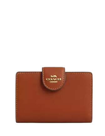 Coach Medium Corner Zip Wallet