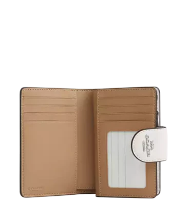 Coach Medium Corner Zip Wallet With Star Print