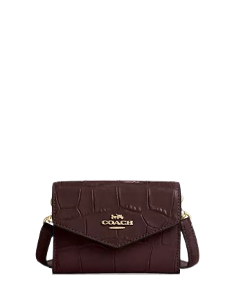 Coach Mini Envelope Wallet With Strap