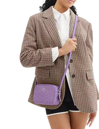 Coach Mini Jamie Camera Bag In Signature Canvas