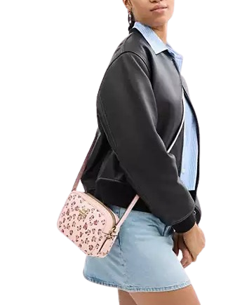 Coach Mini Jamie Camera Bag With Rose Print