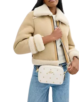 Coach Mini Jamie Camera Bag With Star Print