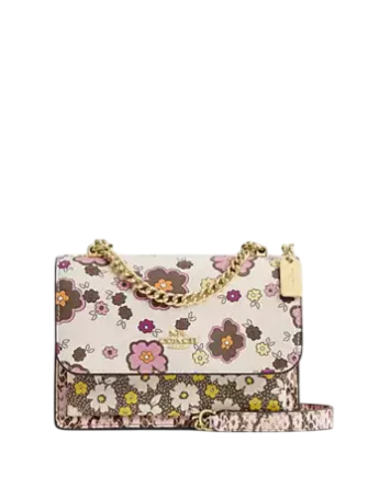Coach Mini Klare Crossbody Bag With Floral Print