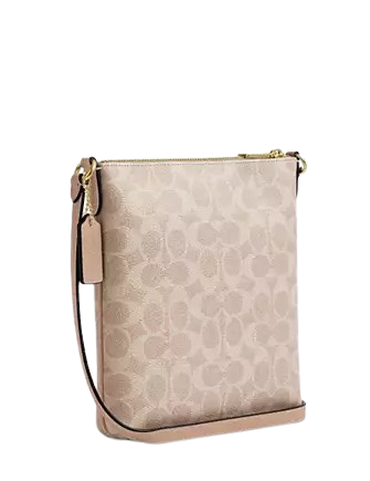 Coach Mini Rowan File Bag In Signature Canvas