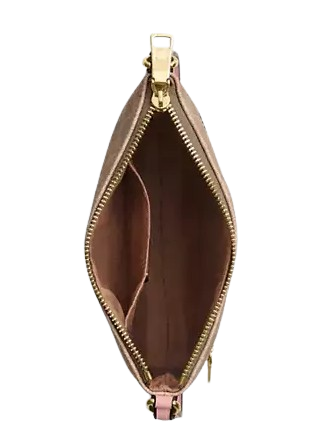 Coach Mini Rowan File Bag In Signature Canvas
