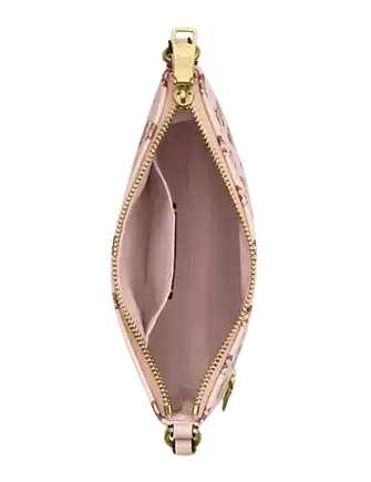 Coach Mini Rowan File Bag With Rose Print