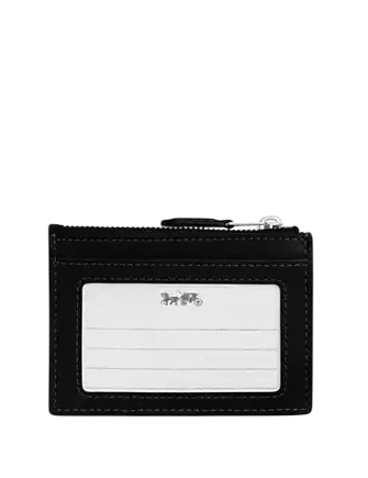 Coach Mini Skinny Id Case In Signature Denim