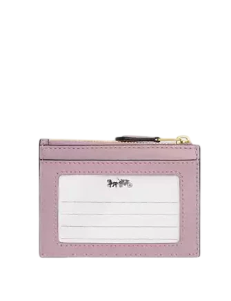 Coach Mini Skinny Id Case With Quilting
