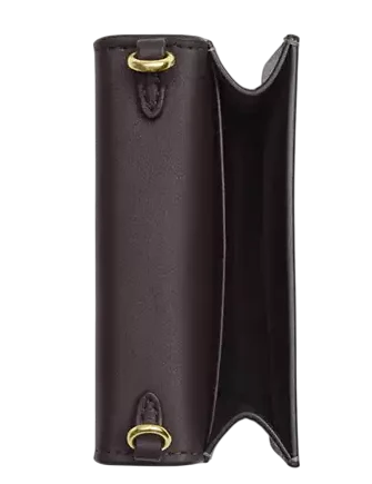 Coach Mini Wallet On A Chain With Cherry Print