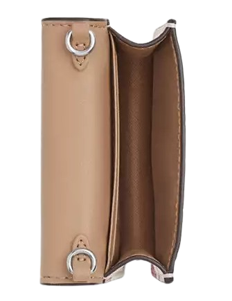 Coach Mini Wallet On A Chain With Cherry Print
