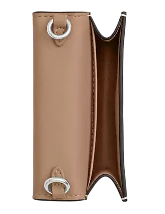 Coach Mini Wallet On A Chain With Cherry Print