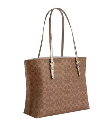 Coach Mollie Tote Bag In Signature Canvas
