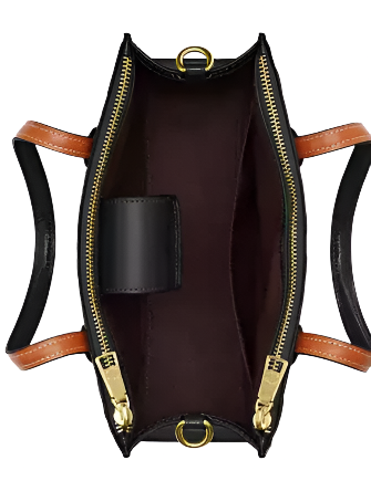 Coach Nina Small Tote Bag In Signature Leather