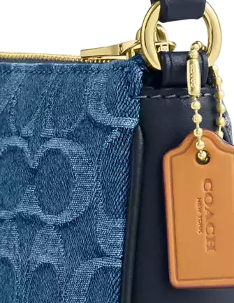 Coach Nolita 19 In Signature Denim