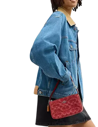Coach Nolita 19 In Signature Denim