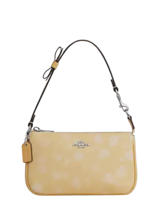 Coach Nolita 19 With Floral Print And Bow