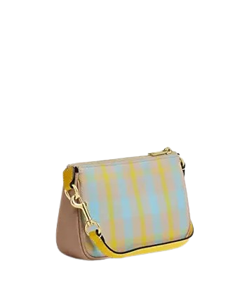 Coach Nolita 19 With Plaid Print